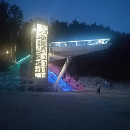 Pinea Z Widokiem Na Morze Z Basenem I Przy Plazy Lägenhet Pobierowo